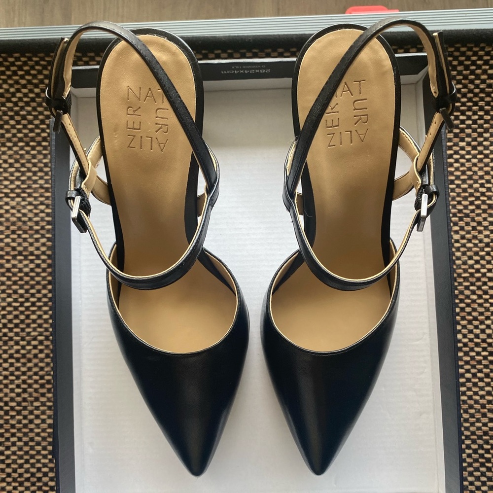 Naturalizer Adalyn Pump (8.5) Black leather